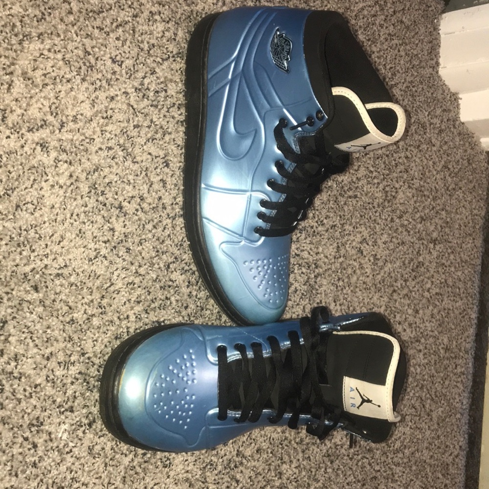 RARE Nike air 1 anodized foamposite